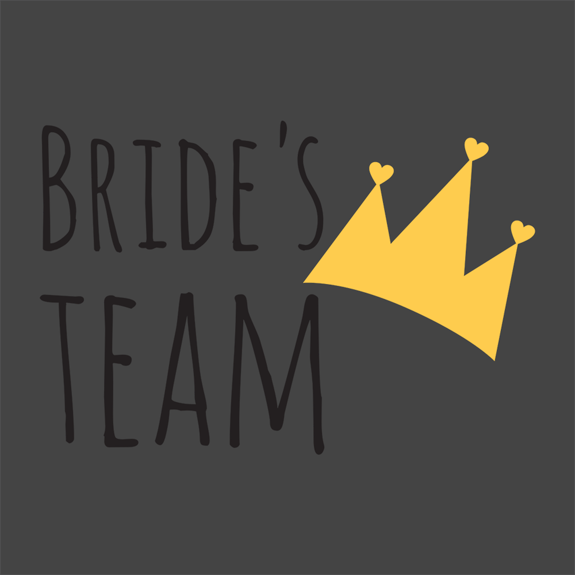 Brides Team Crown - Wedding